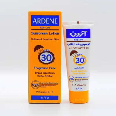 لوسیون ضد آفتاب کودکان SPF 30 آردن